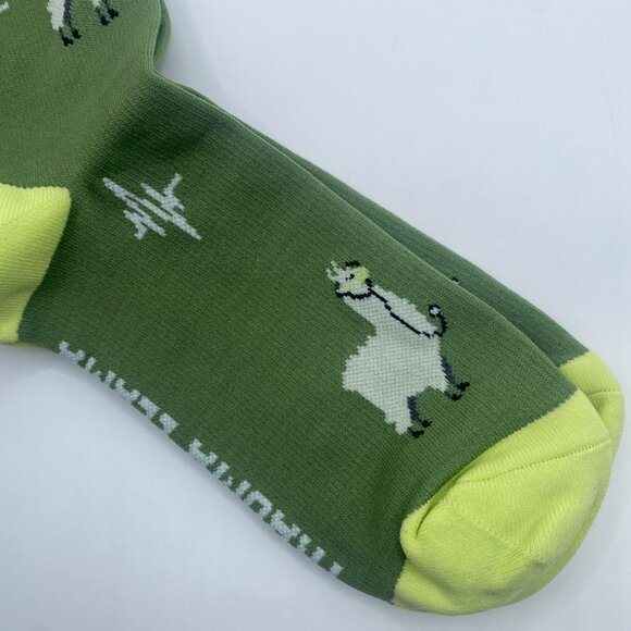 1 Pair FIGS Compression Green Socks Size Small - Picture 2 of 3